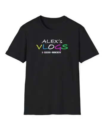 Alex Warren VLOGS Unisex Softstyle T-Shirt