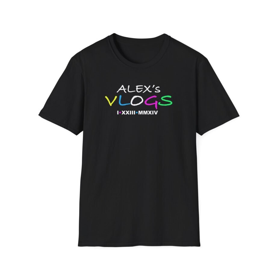 Alex Warren VLOGS Unisex Softstyle T-Shirt
