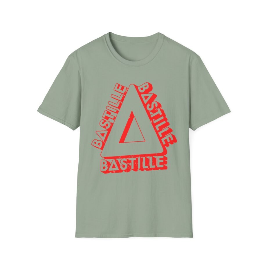 Bastille 3d Triangle Unisex Softstyle T-Shirt