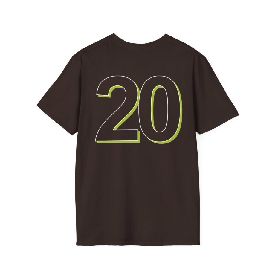 Overkill 19 Raglan Unisex Softstyle T-Shirt