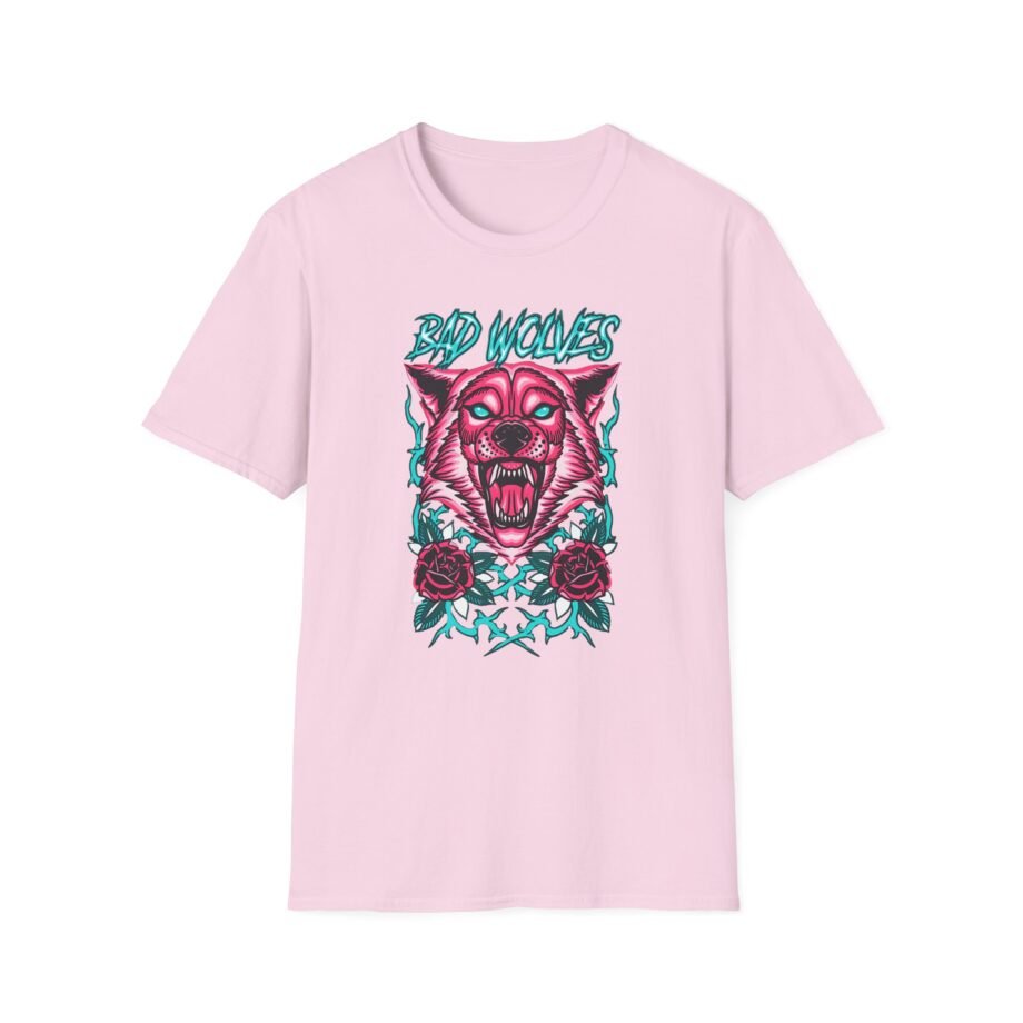 Bad Wolves Wolf in Vines Unisex Softstyle T-Shirt