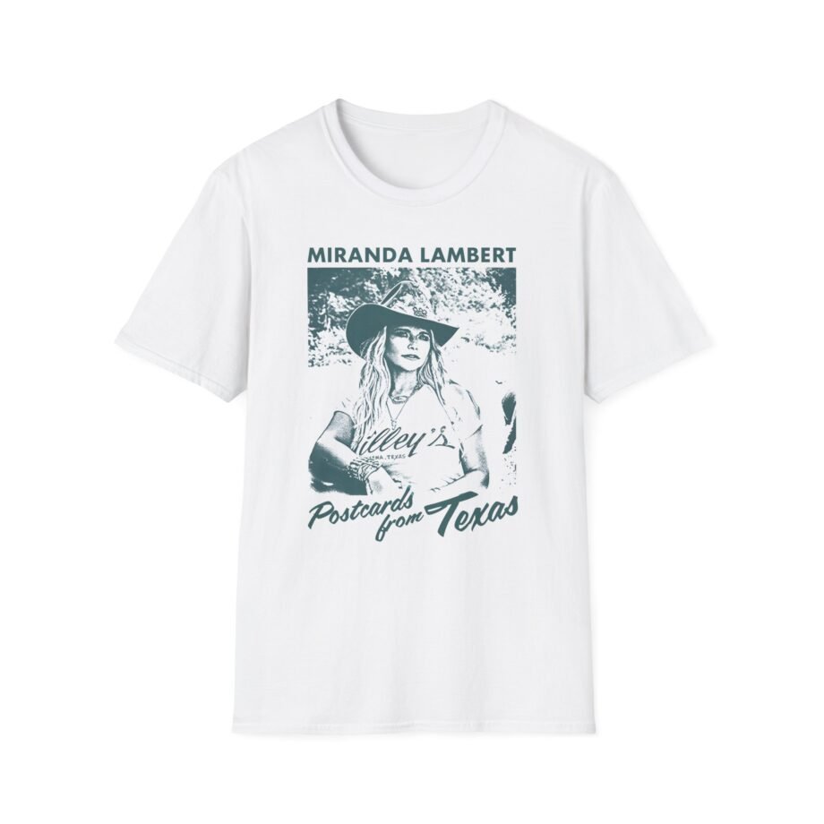 Miranda Lambert Photo Unisex Softstyle T-shirt