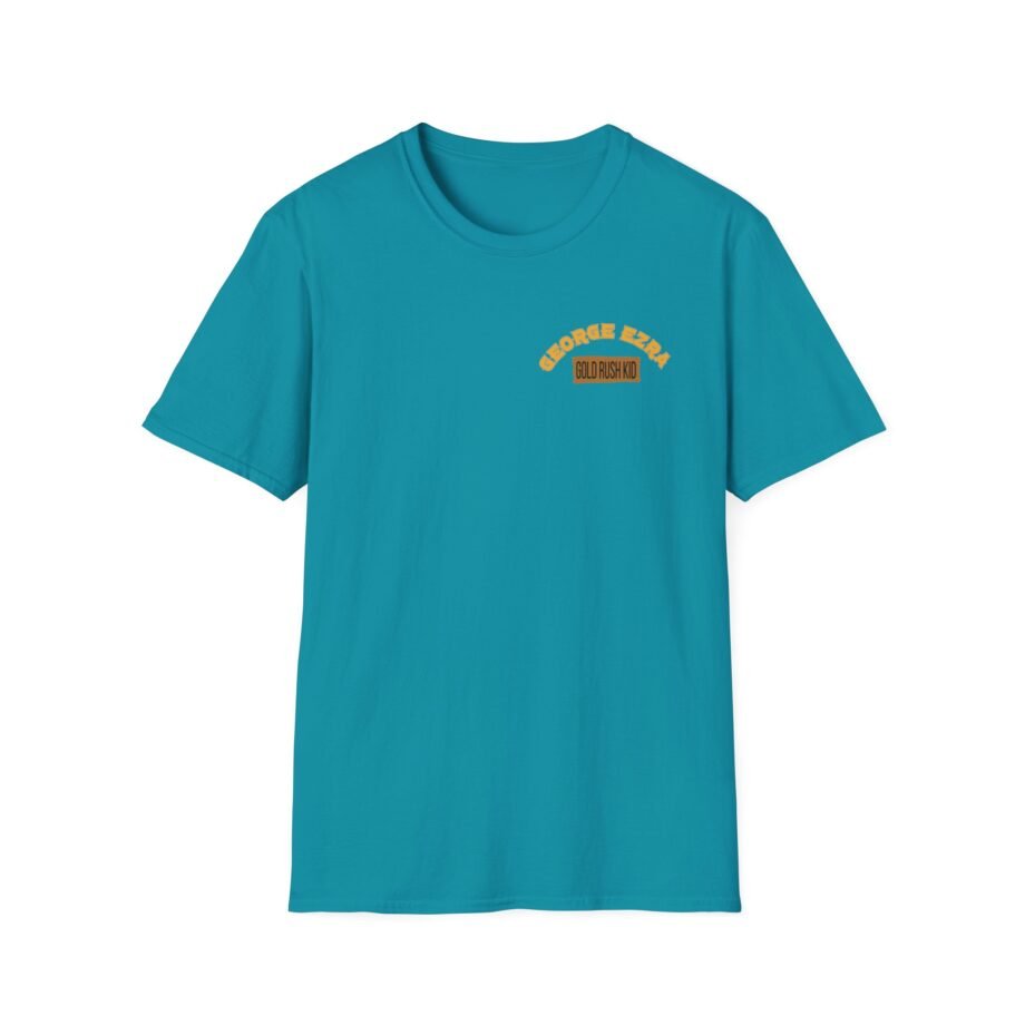 George Ezra Leaning Gold Rush Kid Unisex Softstyle T-Shirt