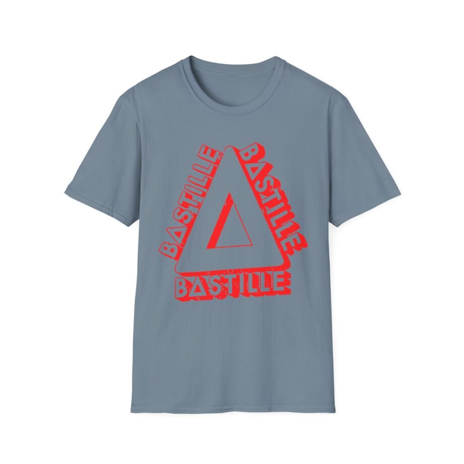 Bastille 3d Triangle Unisex Softstyle T-Shirt