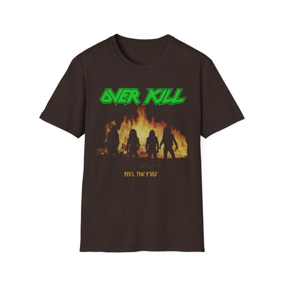 Overkill Feel the Fire Unisex Softstyle T-Shirt