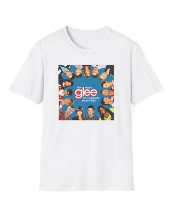 Glee Cast Silhouette Musical Unisex Softstyle T-Shirt