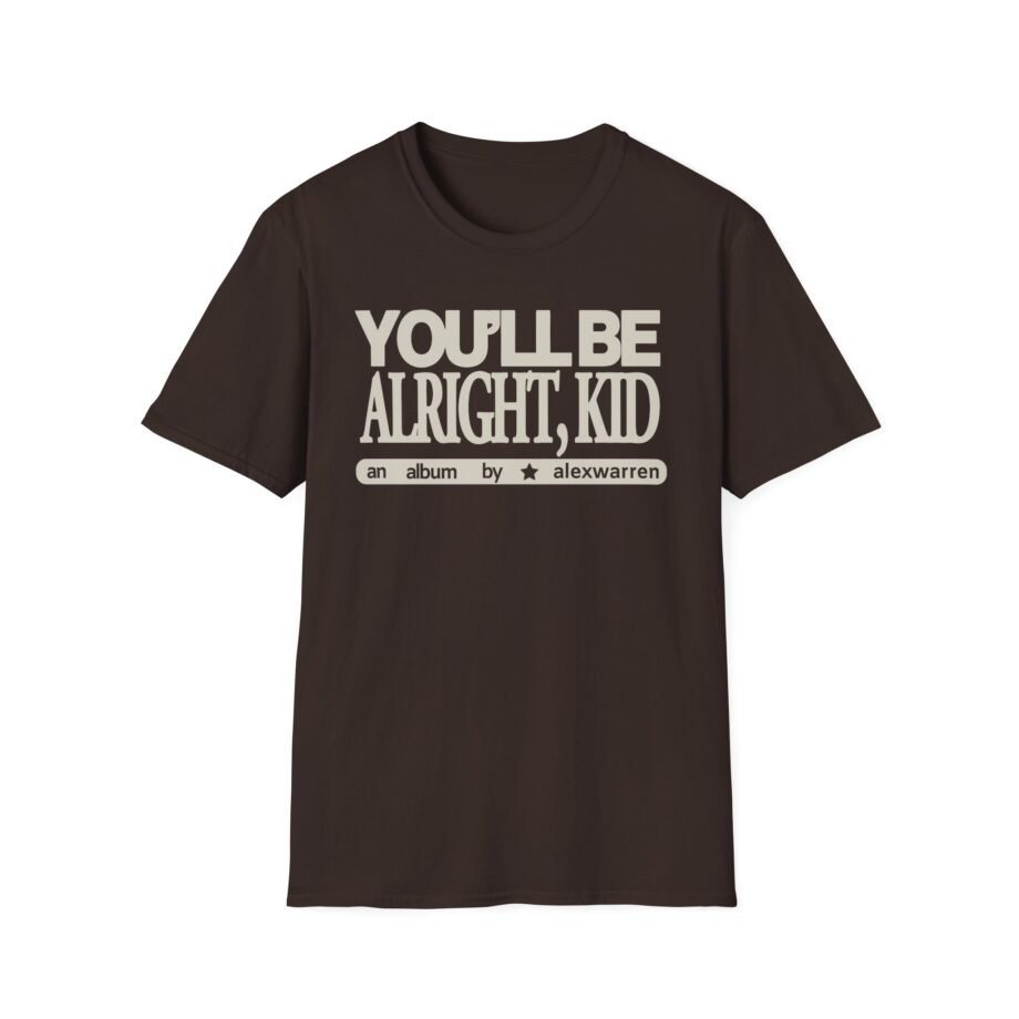 Alex Warren You’ll Be Alright Kid Unisex Softstyle T-Shirt