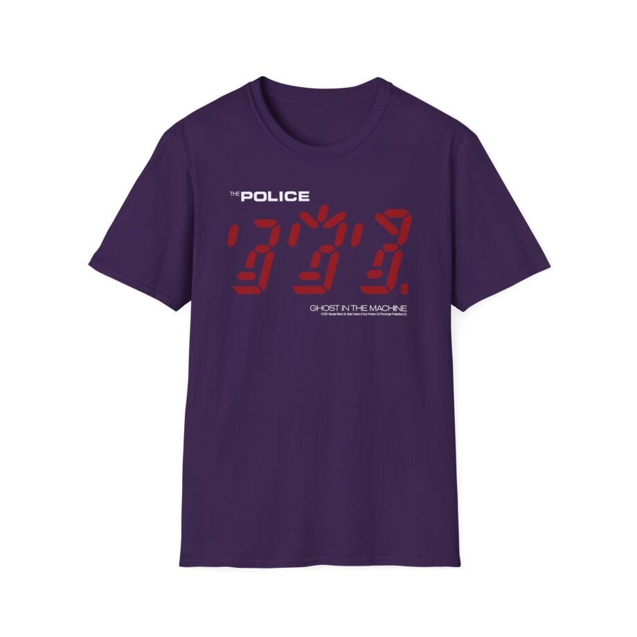 The Police Ghost in the Machine Unisex Softstyle T-Shirt
