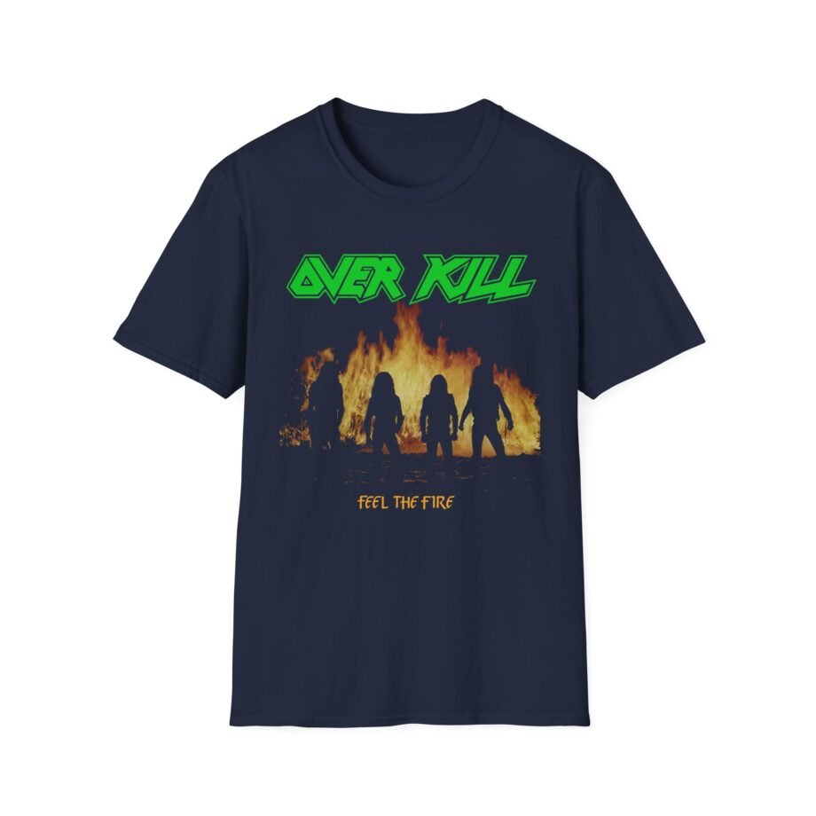 Overkill Feel the Fire Unisex Softstyle T-Shirt