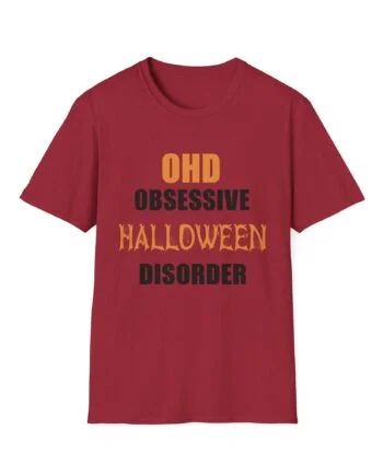 OHD Obsessive Halloween Disorder Unisex Soft-style T-shirt