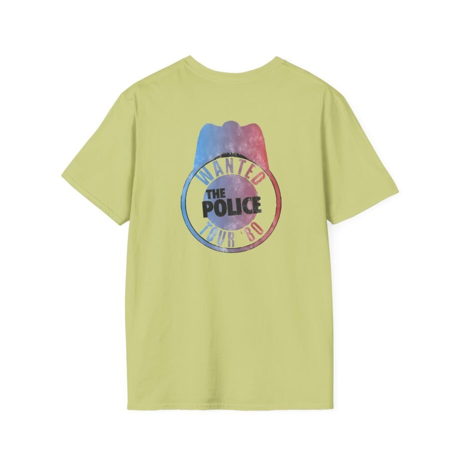 The Police Outlandos Bootleg 1980 Ragla Unisex Softstyle T-Shirt