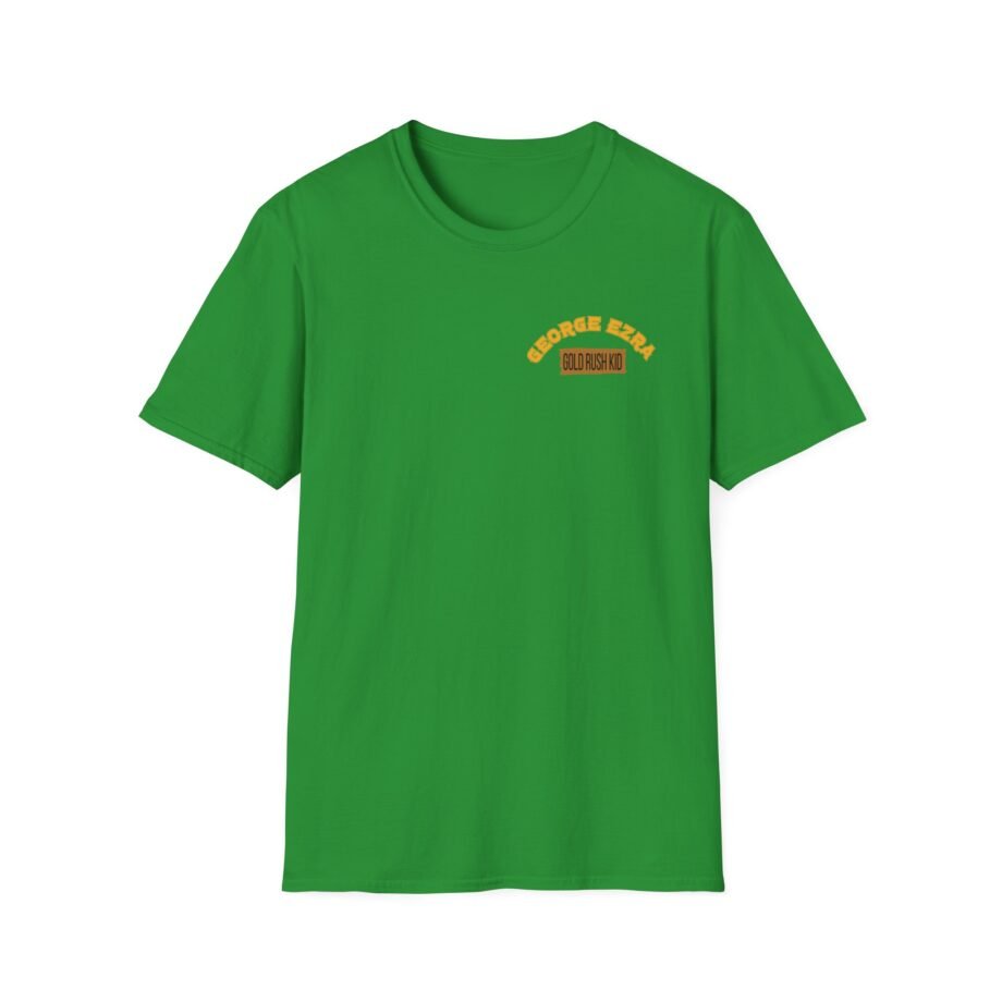 George Ezra Leaning Gold Rush Kid Unisex Softstyle T-Shirt