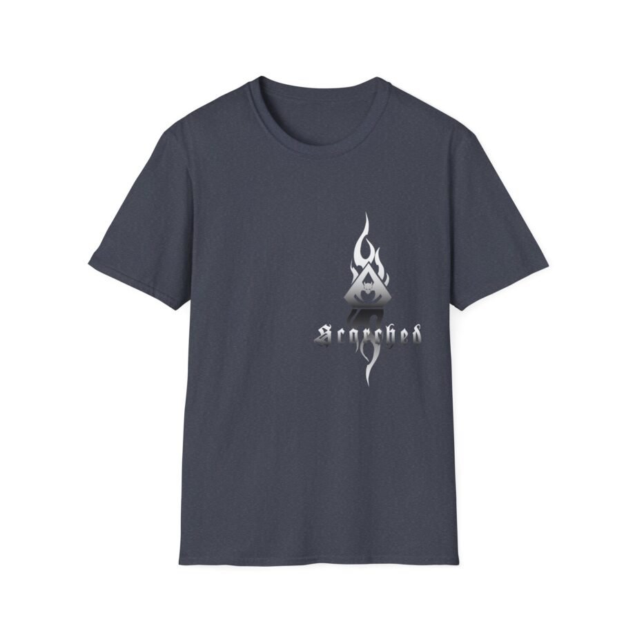 Overkill Scorched Stretched Logo Unisex Softstyle T-Shirt