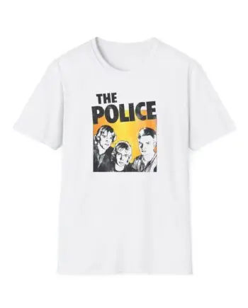 The Police Outlandos Bootleg 1980 Ragla Unisex Softstyle T-Shirt
