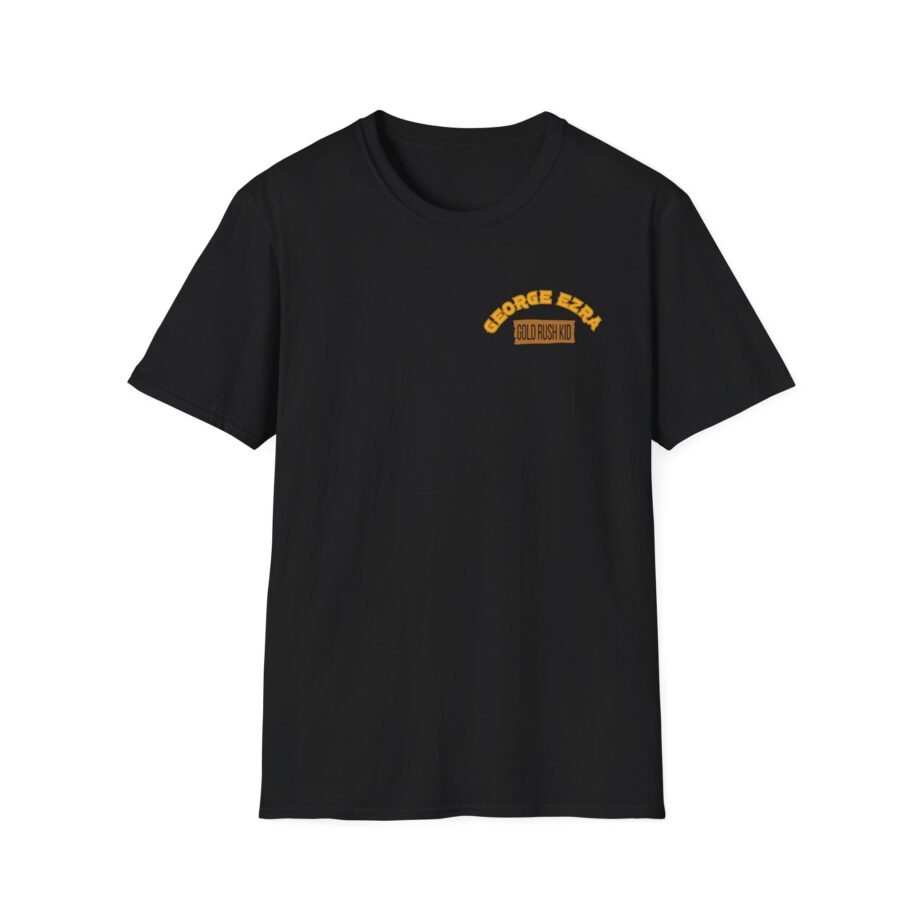 George Ezra Leaning Gold Rush Kid Unisex Softstyle T-Shirt