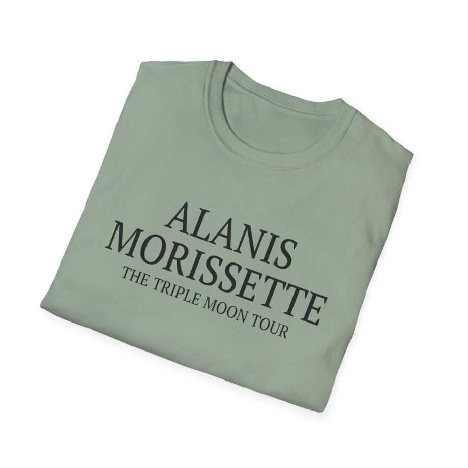 Alanis Morissette The Teple Moon Tour Unisex Softstyle T-Shirt