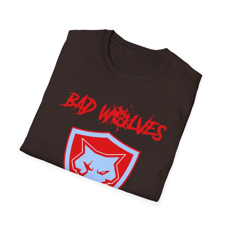 Bad Wolves Shield Blue Unisex Softstyle T-Shirt
