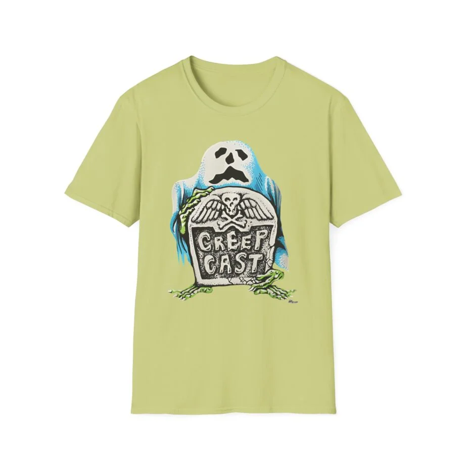 Creepcast Tombstone Unisex Softstyle T-shirt