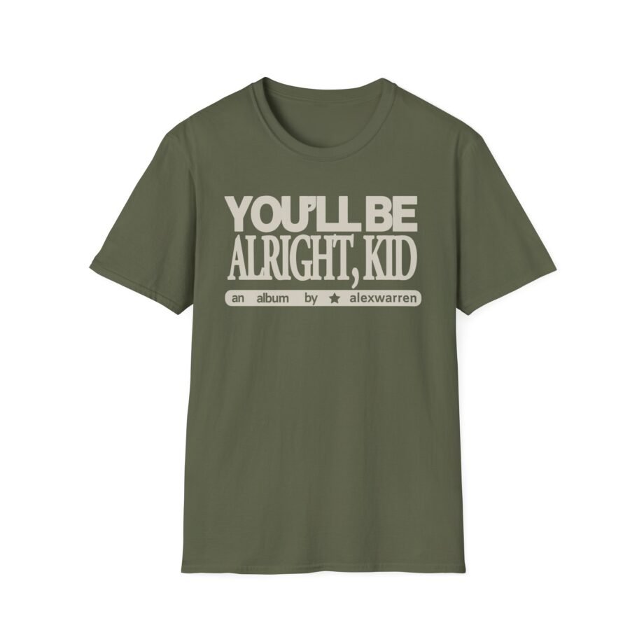 Alex Warren You’ll Be Alright Kid Unisex Softstyle T-Shirt