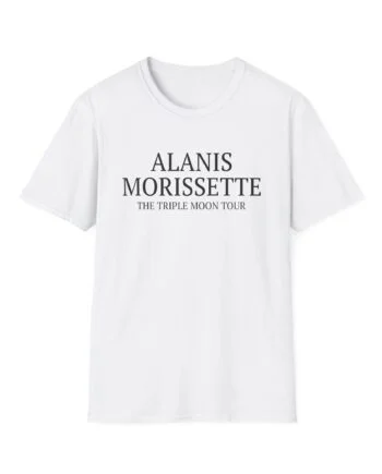 Alanis Morissette The Teple Moon Tour Unisex Softstyle T-Shirt