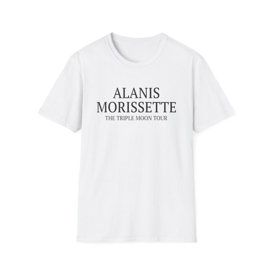 Alanis Morissette The Teple Moon Tour Unisex Softstyle T-Shirt