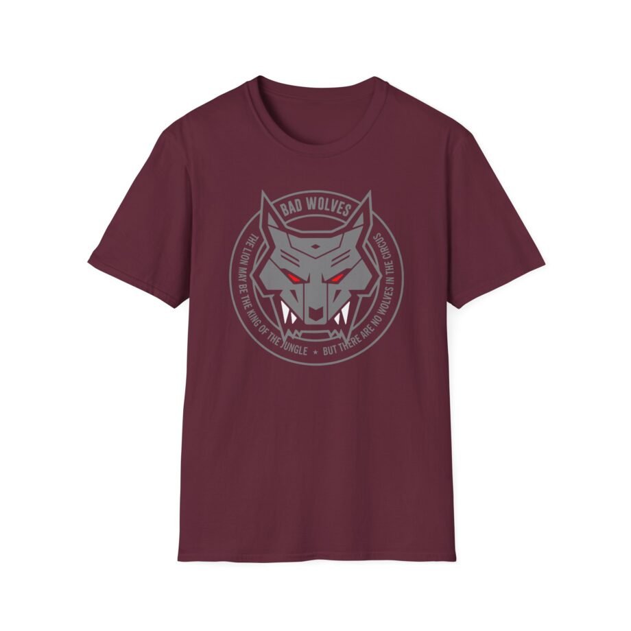 Bad Wolves Wolf Emblem Unisex Softstyle T-Shirt