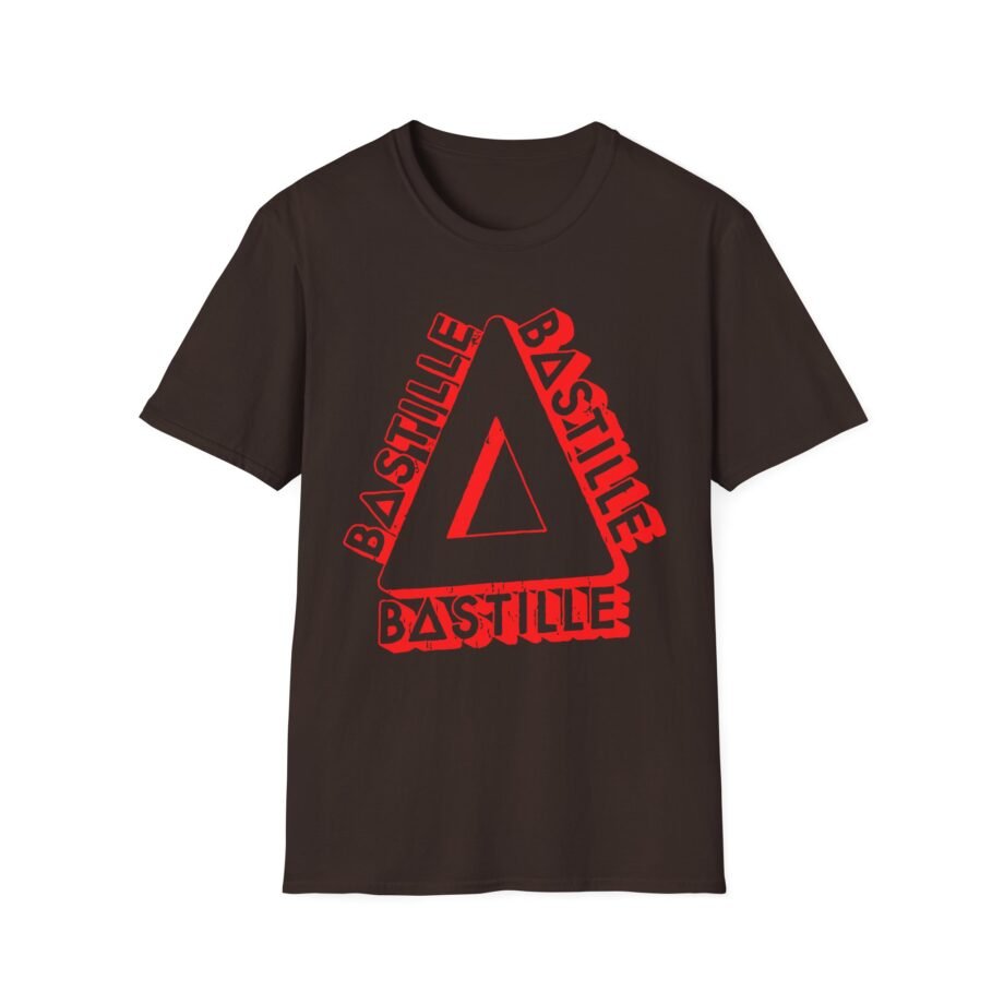 Bastille 3d Triangle Unisex Softstyle T-Shirt