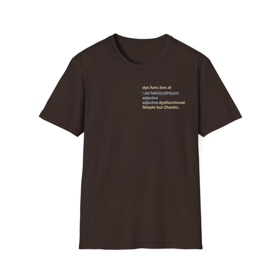 Alex Warren Dysfunctional Unisex Softstyle T-Shirt