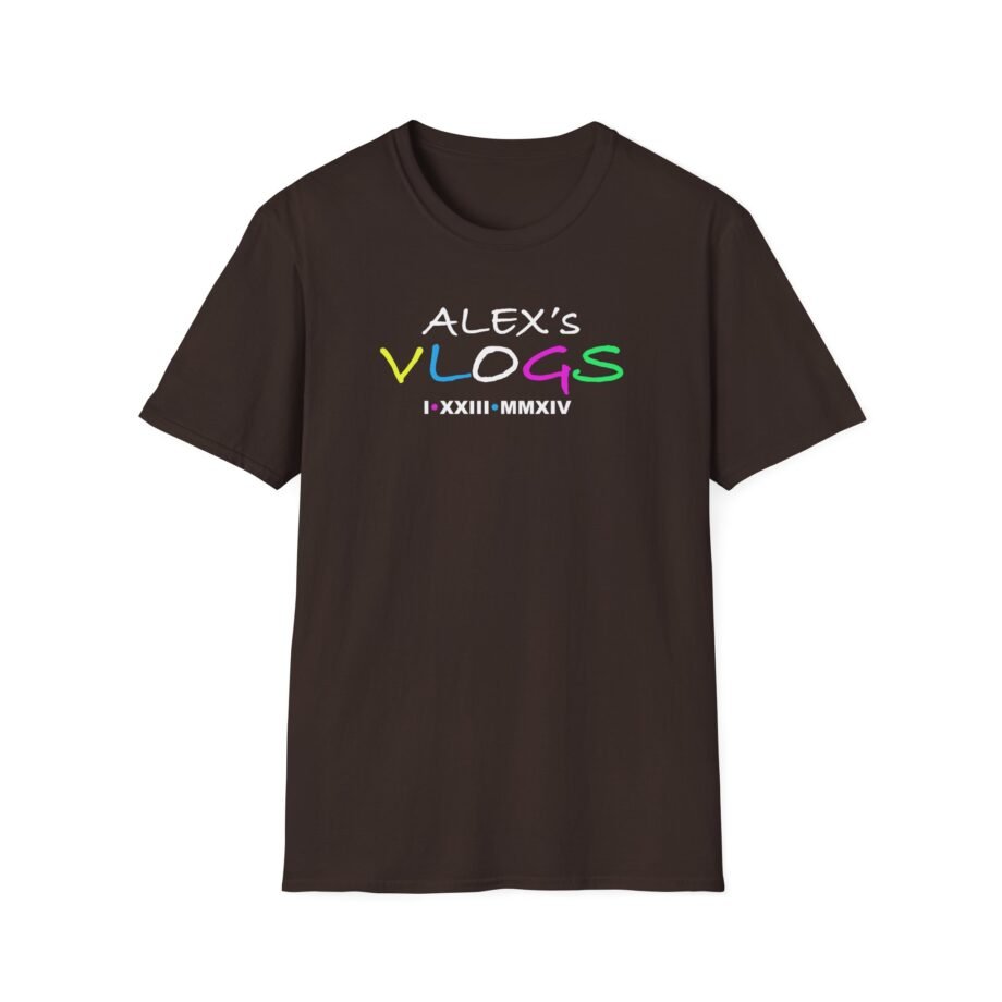 Alex Warren VLOGS Unisex Softstyle T-Shirt