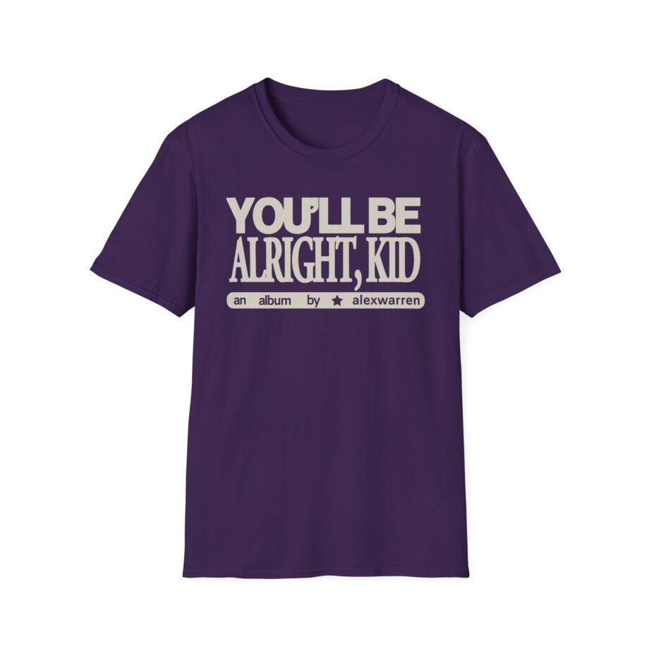 Alex Warren You’ll Be Alright Kid Unisex Softstyle T-Shirt