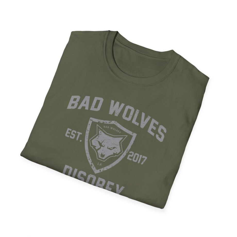 Bad Wolves Disobey Athletic Unisex Softstyle T-Shirt