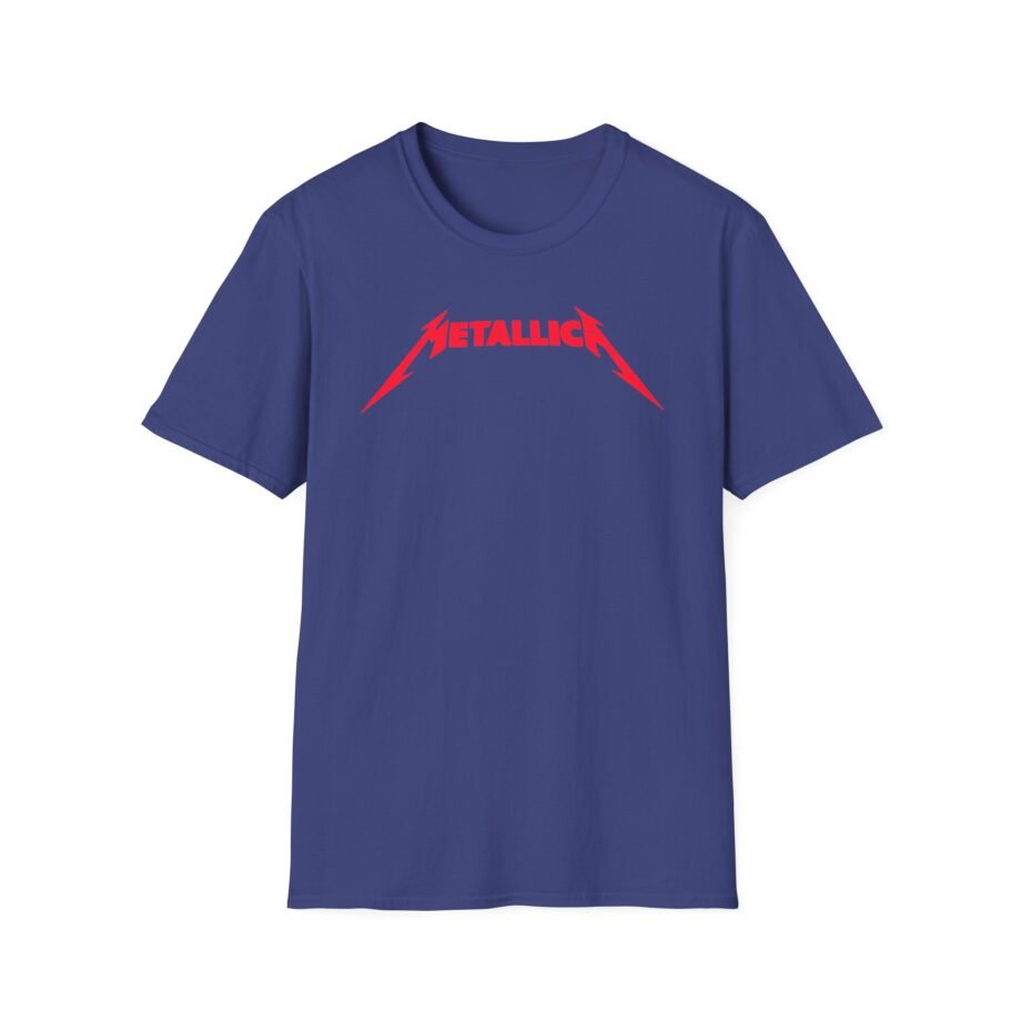 Metallica Red Metallica Logo Unisex Softstyle T-Shirt