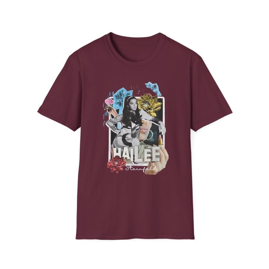 Hailee Steinfeld Retro Collage Unisex Softstyle T-Shirt