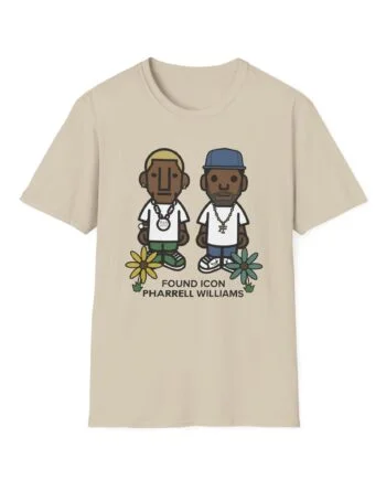 Pharrell Williams Found Icon Unisex Softstyle T-Shirt