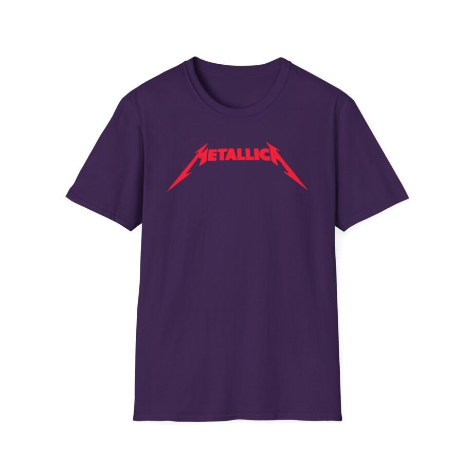 Metallica Red Metallica Logo Unisex Softstyle T-Shirt