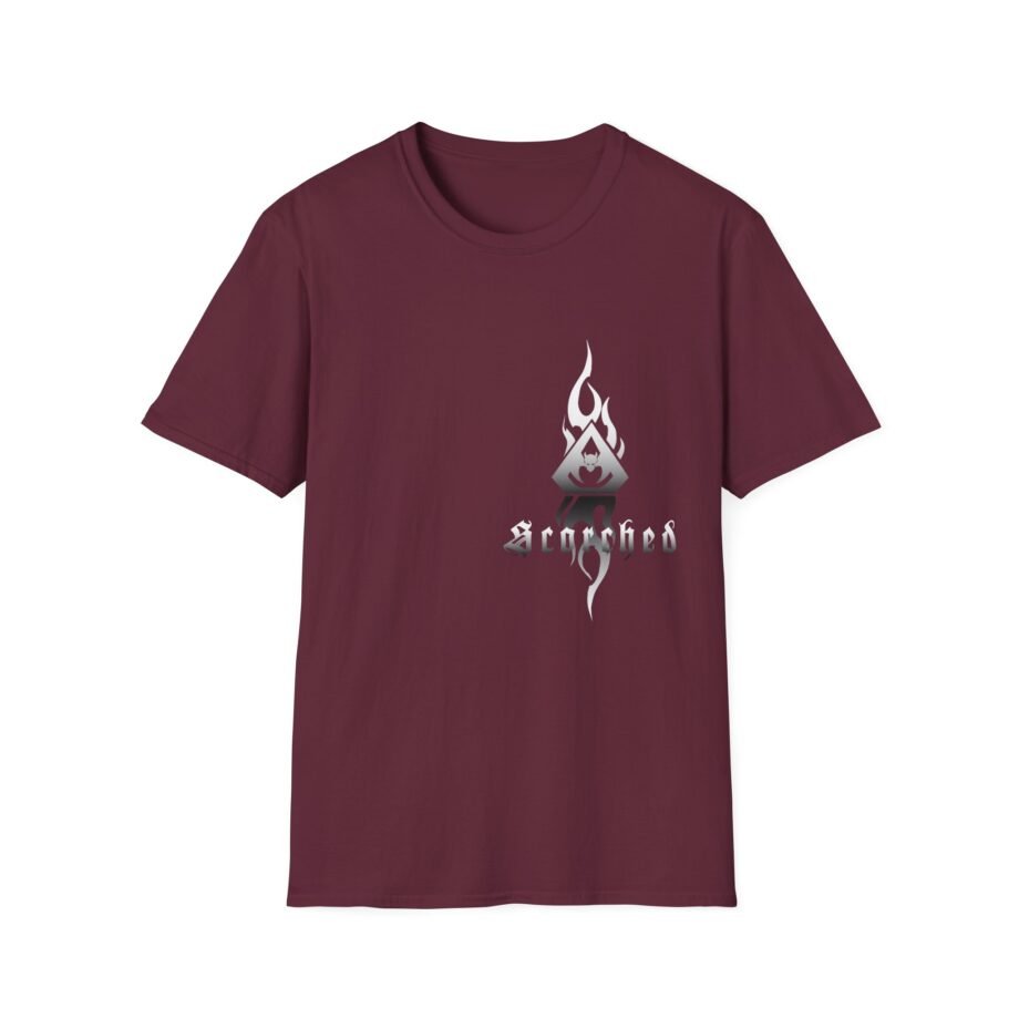 Overkill Scorched Stretched Logo Unisex Softstyle T-Shirt