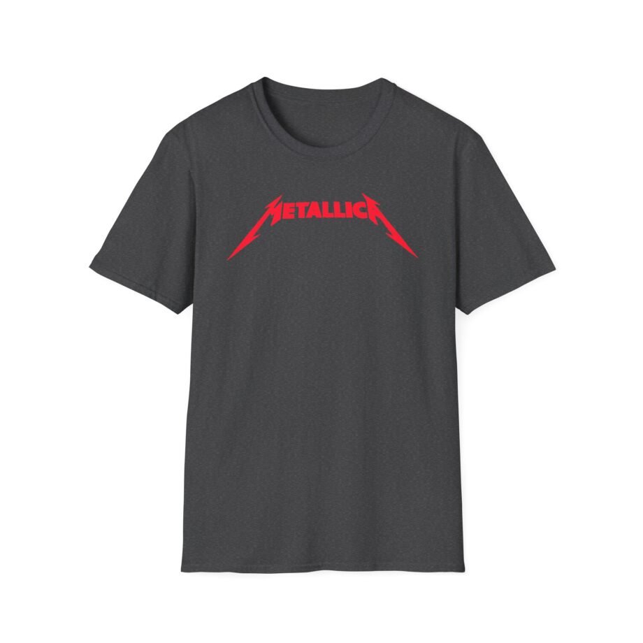 Metallica Red Metallica Logo Unisex Softstyle T-Shirt