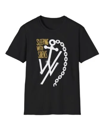 Sleeping With Sirens Anchor Chain Unisex Softstyle T-Shirt