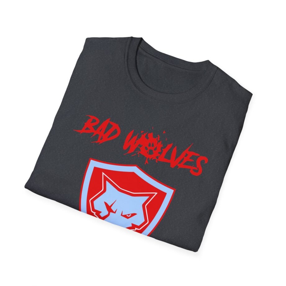 Bad Wolves Shield Blue Unisex Softstyle T-Shirt