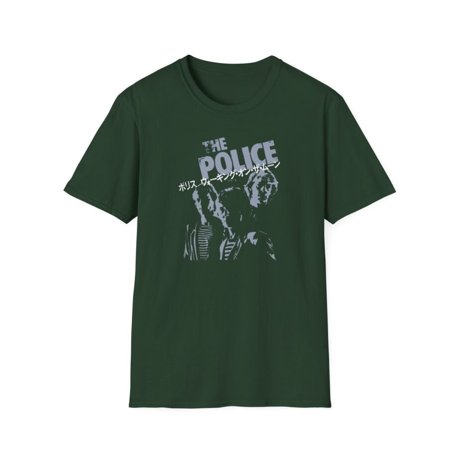 The Police Japan Retro Unisex Softstyle T-Shirt