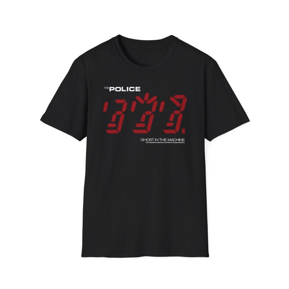 The Police Ghost in the Machine Unisex Softstyle T-Shirt