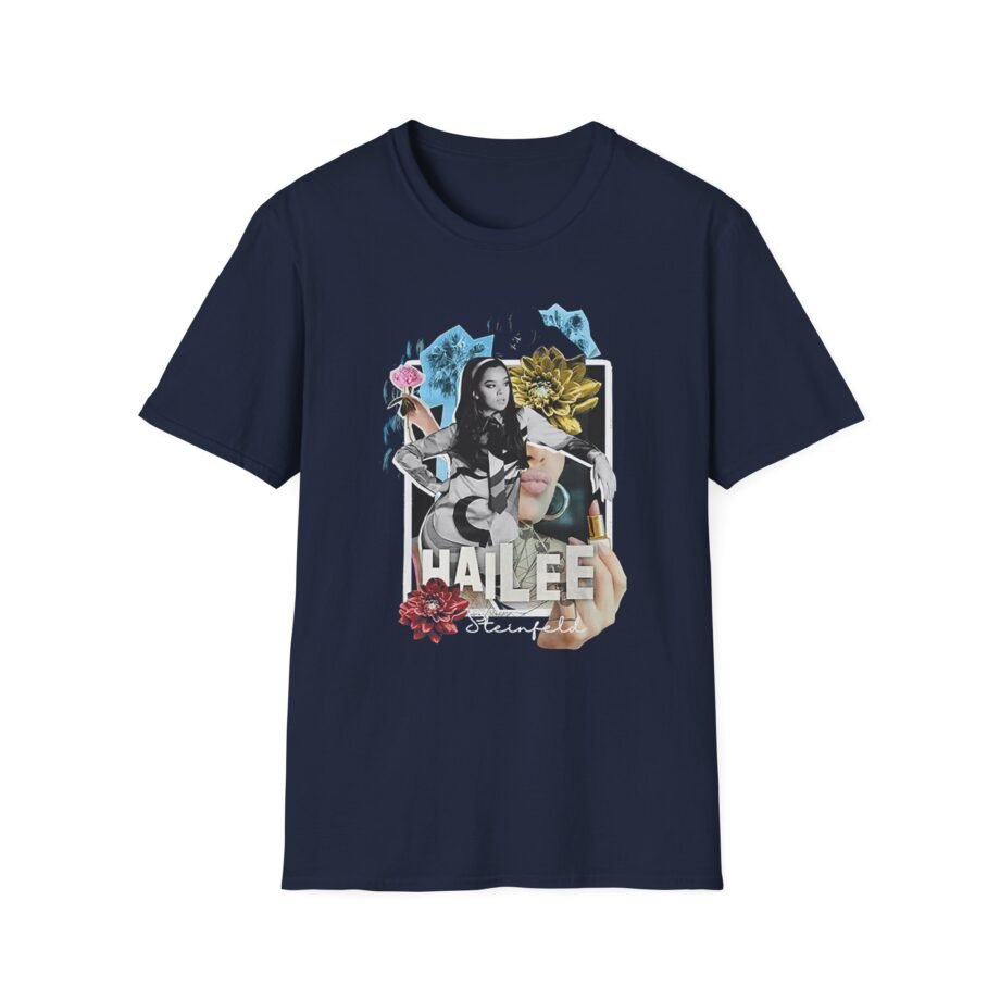 Hailee Steinfeld Retro Collage Unisex Softstyle T-Shirt