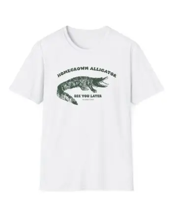 George Ezra Home Grown Alligator Unisex Softstyle T-Shirt