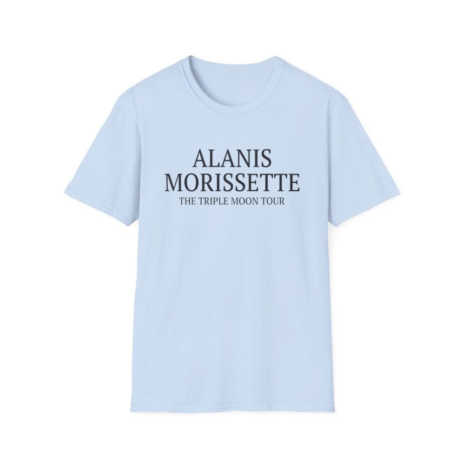 Alanis Morissette The Teple Moon Tour Unisex Softstyle T-Shirt