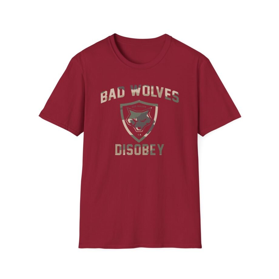 Bad Wolves Disobey Unisex Softstyle T-Shirt