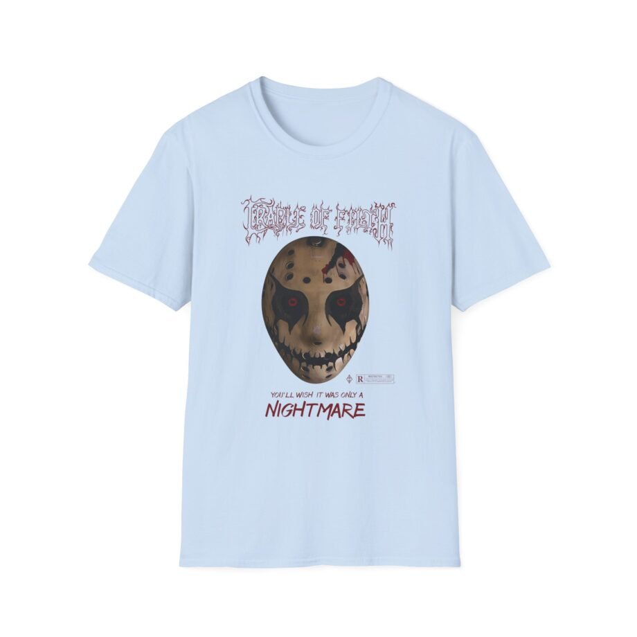 Cradle of Filth Halloween Hockey Mask Unisex Softstyle T-Shirt