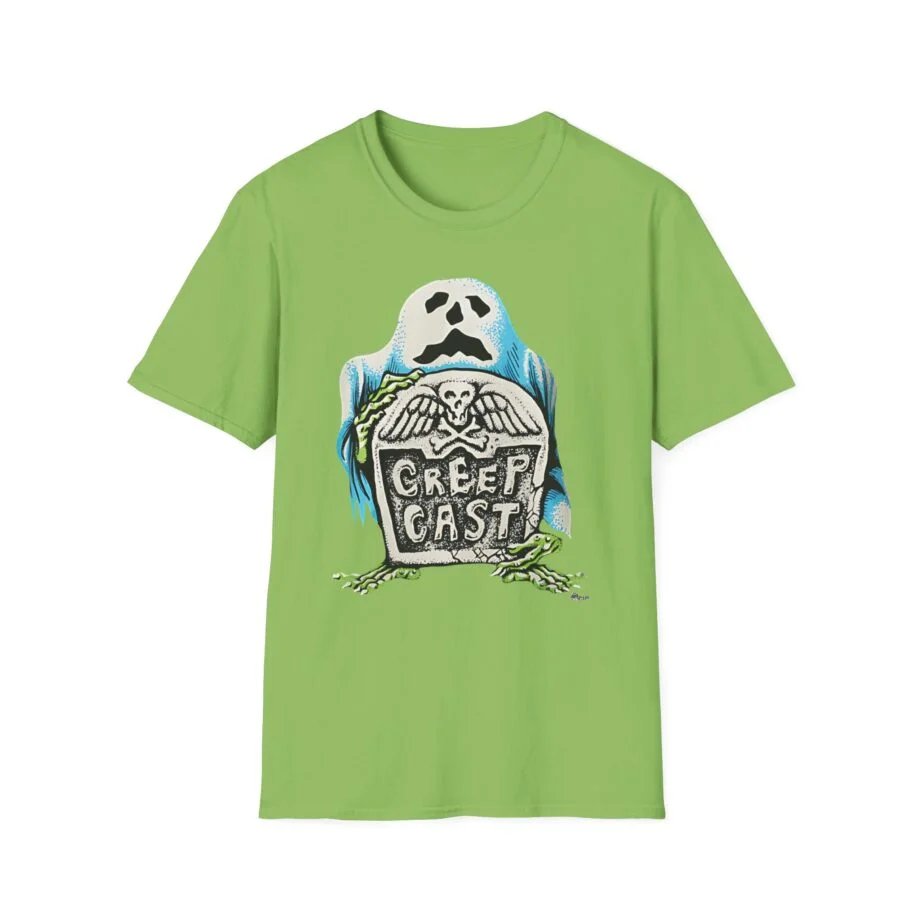 Creepcast Tombstone Unisex Softstyle T-shirt