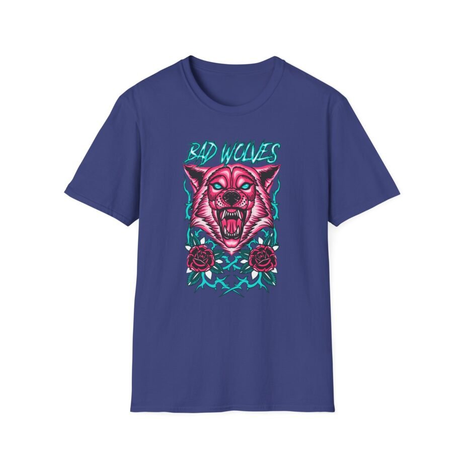 Bad Wolves Wolf in Vines Unisex Softstyle T-Shirt