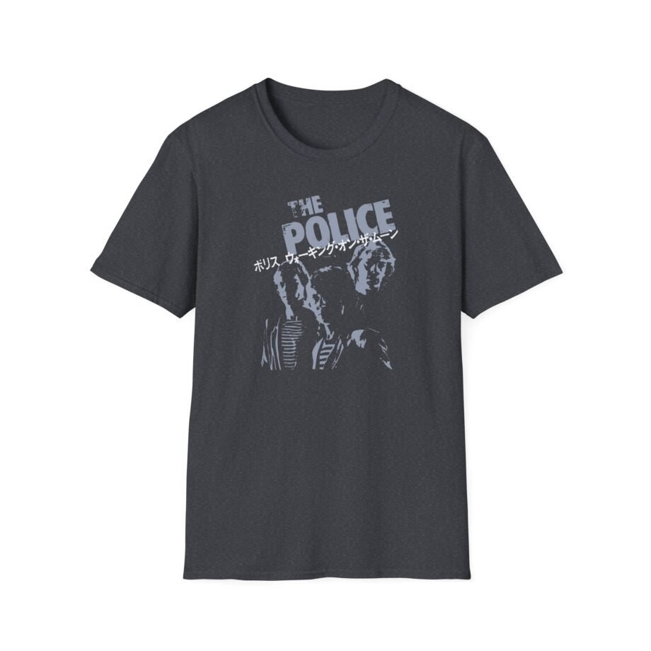 The Police Japan Retro Unisex Softstyle T-Shirt