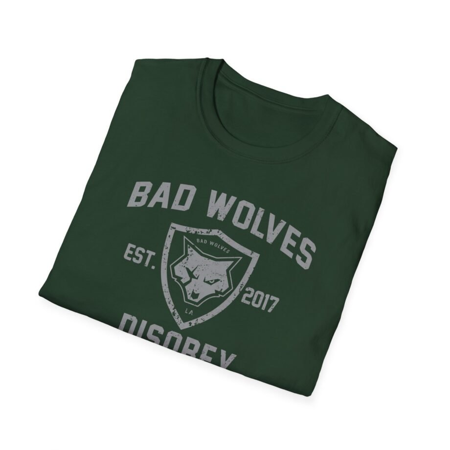 Bad Wolves Disobey Athletic Unisex Softstyle T-Shirt